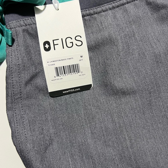 Figs Livingston Basic Scrub Pants in Graphite - Medium - Picture 8 of 10